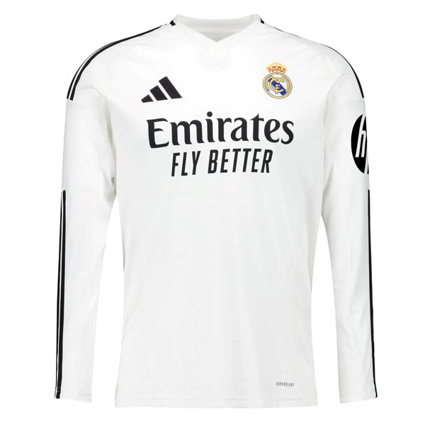 Tailandia Camiseta Real Madrid 1ª ML 2024-2025